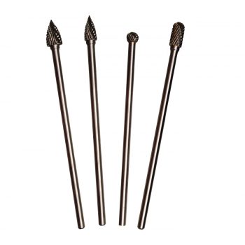   BGS technic 4 részes HSS maró készlet, extra hosszú (BGS 101)