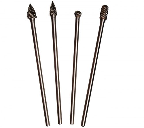 BGS technic 4 részes HSS maró készlet, extra hosszú (BGS 101)