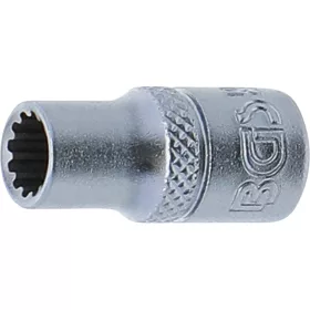   BGS technic 1/4" Dugókulcs "Gear Lock", 6 mm (BGS 10106)