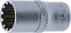 BGS technic 1/4" Dugókulcs "Gear Lock", 9 mm (BGS 10109)