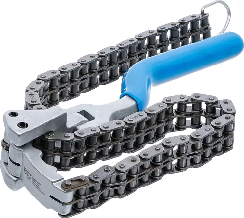 BGS technic Nagy teherbírású olajszűrő leszedő lánc, 60-160mm (BGS 1011)