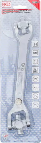 BGS technic Olajteknő speciális kulcs 8 az 1-ben (BGS 1012)
