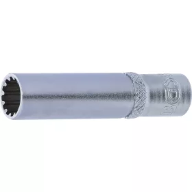   BGS technic 1/4" Hosszított dugókulcs "Gear Lock", 8 mm (BGS 10158)