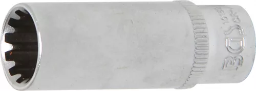 BGS technic 1/4" Hosszított dugókulcs "Gear Lock", 12 mm (BGS 10162)