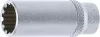 BGS technic 1/4" Hosszított dugókulcs "Gear Lock", 13 mm (BGS 10163)