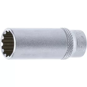   BGS technic 1/4" Hosszított dugókulcs "Gear Lock", 13 mm (BGS 10163)