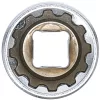 BGS technic 1/4" Hosszított dugókulcs "Gear Lock", 13 mm (BGS 10163)
