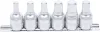 BGS technic Olajleeresztő csavarkulcs készlet 1/2", négyszögprofil, 8–14 mm és 3/8"–1/2", 6 részes, CrV (BGS 1016)