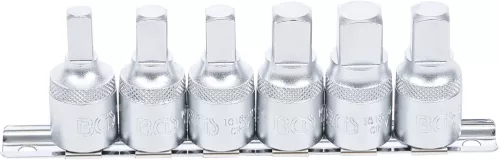 BGS technic Olajleeresztő csavarkulcs készlet 1/2", négyszögprofil, 8–14 mm és 3/8"–1/2", 6 részes, CrV (BGS 1016)