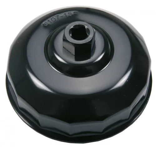 BGS technic Olajszűrő leszedő kupak, 106 mm x 15 lap (BGS 1019-106)