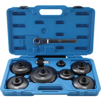   BGS technic 9 részes olajszűrő leszedő kupak készlet (BGS 1019)