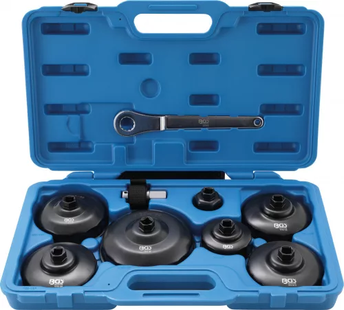 BGS technic 9 részes olajszűrő leszedő kupak készlet (BGS 1019)