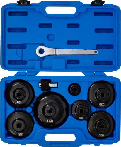 BGS technic 9 részes olajszűrő leszedő kupak készlet (BGS 1019)