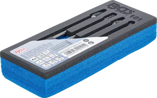 BGS technic 4 részes HSS maró készlet, extra hosszú (BGS 101)