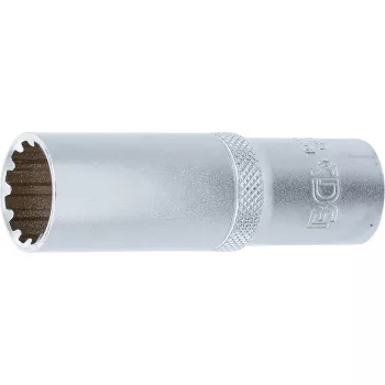   BGS technic 1/2" Hosszított dugókulcs "Gear Lock", 17 mm (BGS 10257)