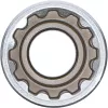 BGS technic 1/2" Hosszított dugókulcs "Gear Lock", 18 mm (BGS 10258)
