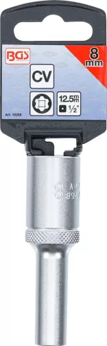 BGS technic 1/2" Hosszított dugókulcs "Super Lock", 8 mm (BGS 10268)