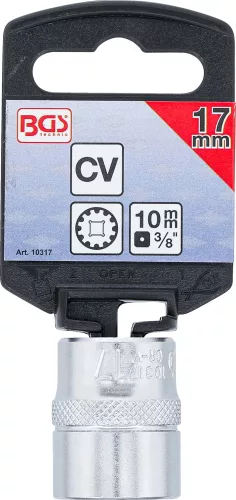 BGS technic 3/8" Dugókulcs "Gear Lock", 17 mm (BGS 10317)