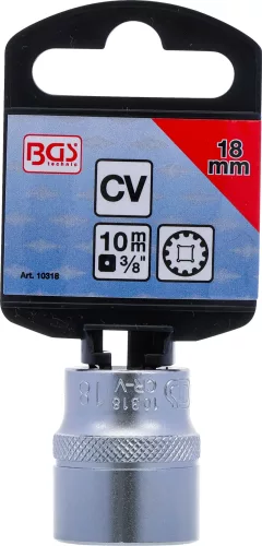 BGS technic 3/8" Dugókulcs "Gear Lock", 18 mm (BGS 10318)