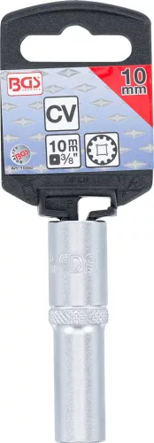 BGS technic 3/8" Hosszított dugókulcs "Gear Lock", 10 mm (BGS 10350)