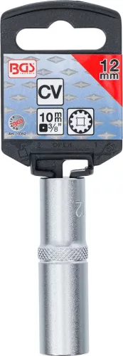 BGS technic 3/8" Hosszított dugókulcs "Gear Lock", 12 mm (BGS 10352)