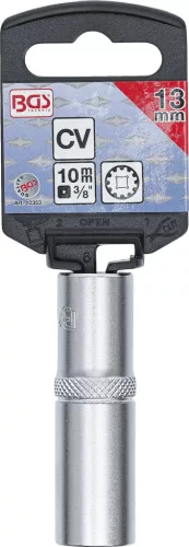 BGS technic 3/8" Hosszított dugókulcs "Gear Lock", 13 mm (BGS 10353)