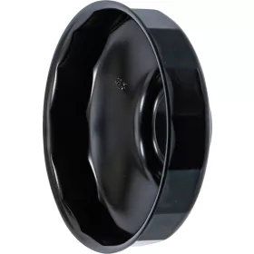   BGS technic Olajszűrő leszedő kupak, fekete színben, 99mm x 15 lap(BGS 1036)