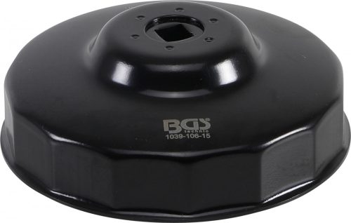 BGS technic Olajszűrő leszedő kupak 106 mm x 15 lap (BGS 1039-106-15)
