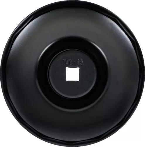 BGS technic Olajszűrő leszedő kupak 106 mm x 15 lap (BGS 1039-106-15)