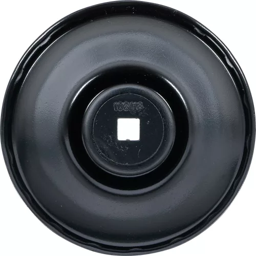 BGS technic Olajszűrő leszedő kupak 108 mm x 18 lap (BGS 1039-108-18)