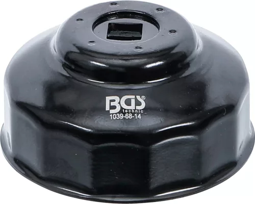 BGS technic Olajszűrő leszedő kupak 68 mm x 14 lap (BGS 1039-68-14)