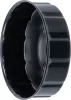 BGS technic Olajszűrő leszedő kupak 76 mm x 12 lap (BGS 1039-76-12)