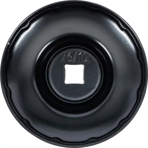 BGS technic Olajszűrő leszedő kupak 76 mm x 12 lap (BGS 1039-76-12)