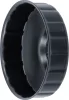 BGS technic Olajszűrő leszedő kupak 86 mm x 18 lap (BGS 1039-86-18)
