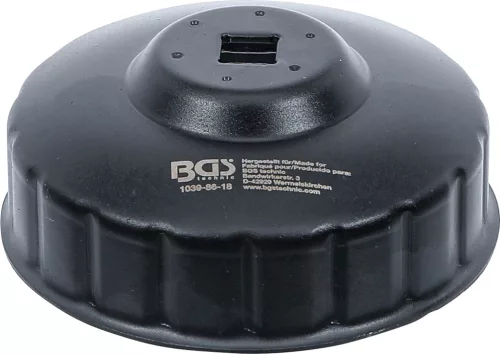 BGS technic Olajszűrő leszedő kupak 86 mm x 18 lap (BGS 1039-86-18)