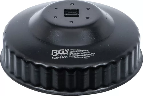 BGS technic Olajszűrő leszedő kupak 93 mm x 36 lap (BGS 1039-93-36)