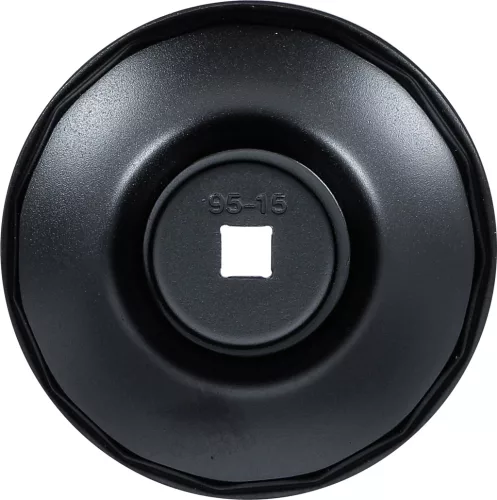 BGS technic Olajszűrő leszedő kupak 95 mm x 15 lap (BGS 1039-95-15)