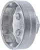 BGS technic Olajszűrő leszedő kupak, öntött alumínium, 64 mm x P14 (BGS 1042)
