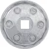 BGS technic Olajszűrő leszedő kupak, öntött alumínium, 64 mm x P14 (BGS 1042)