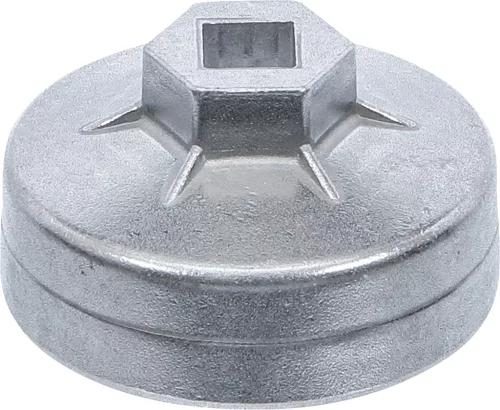BGS technic Olajszűrő leszedő kupak, öntött alumínium, 64 mm x P14 (BGS 1042)