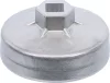 BGS technic Olajszűrő leszedő dugókulcsok, alumínium fröccsöntött, 1/2", 75mm x P15 (BGS 1045)