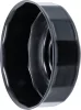 BGS technic Olajszűrő leszedő kupak, fekete véggel, 76mm x 14 (BGS 1046)