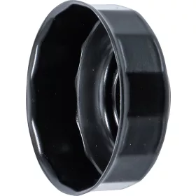   BGS technic Olajszűrő leszedő kupak, fekete véggel, 76mm x 14 (BGS 1046)