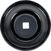 BGS technic Olajszűrő leszedő kupak, fekete véggel, 76mm x 14 (BGS 1046)