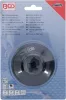 BGS technic Olajszűrő leszedő kupak, fekete véggel, 76mm x 14 (BGS 1046)