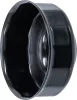 BGS technic Olajszűrő leszedő kupak, fekete véggel, 65 mm x P14 (BGS 1047)