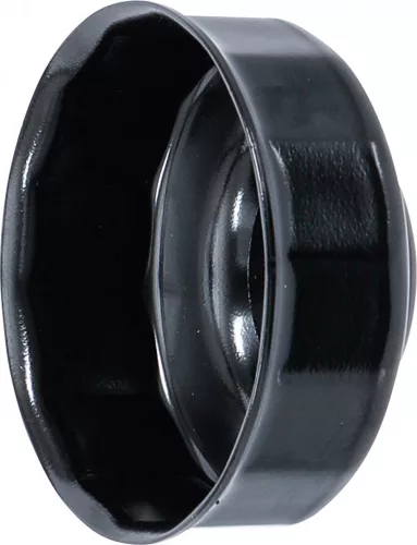 BGS technic Olajszűrő leszedő kupak, fekete véggel, 65 mm x P14 (BGS 1047)