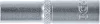 BGS technic 1/4" Hosszított dugókulcs "Pro Torque", 7 mm (BGS 10507)