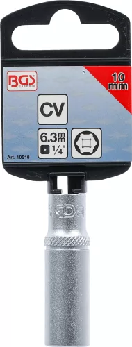 BGS technic 1/4" Hosszított dugókulcs "Pro Torque", 10 mm (BGS 10510)