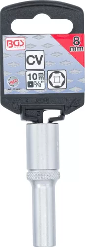 BGS technic 3/8" Hosszított dugókulcs "Pro Torque", 8 mm (BGS 10528)